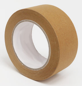 Kraft Paper Tape self-adhesive - brown 36 Rolls