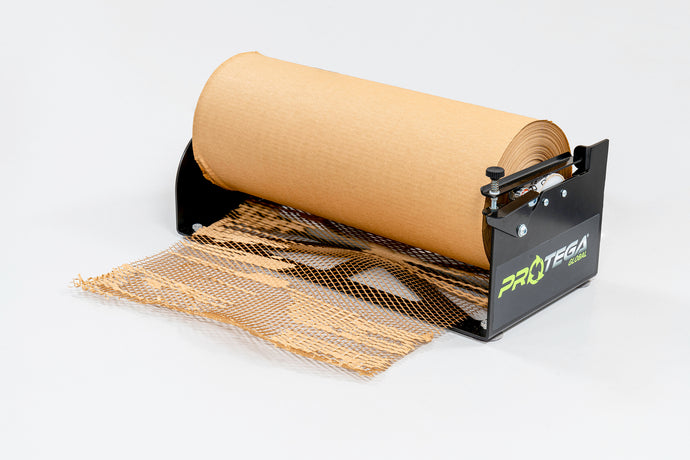 HexcelWrap Starter Kit – 500mm Paper Bubble Wrap + Dispenser - HEX-DL5